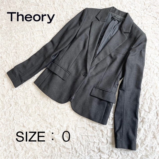 theory - 【美品】 Theory セオリー ウール テーラードジャケット ...