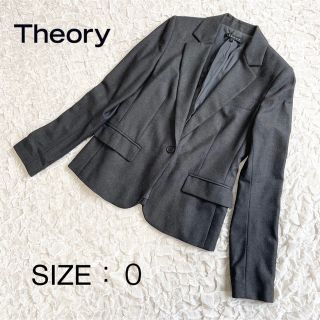 セオリー(theory)の【美品】 Theory セオリー ウール テーラードジャケット フォーマル(テーラードジャケット)