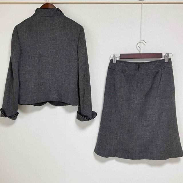 超美品】アリスバーリー スカートスーツ 7/9 セレモニー ラメ 入学式