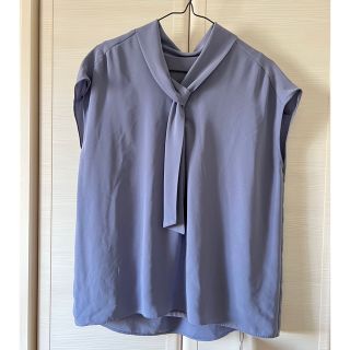 プラステ(PLST)のKapi様専用 PLST プラステ 新品 ジョーゼットボウタイブラウス(シャツ/ブラウス(半袖/袖なし))