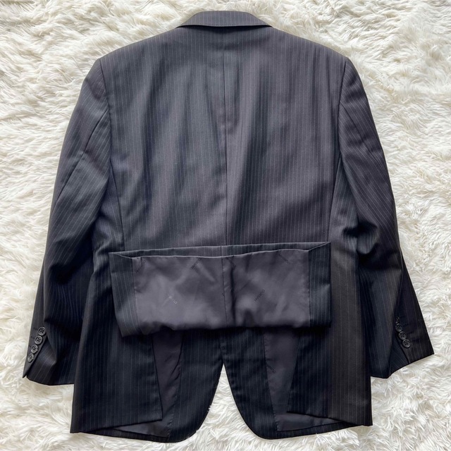 D'URBAN - 【カシミヤ混 ロロピアーナ生地 美品】ダーバン スーツ 黒 M ...