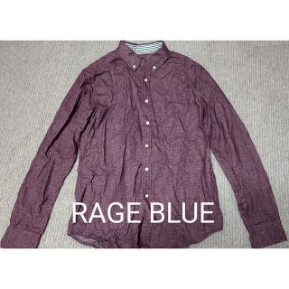 レイジブルー(RAGEBLUE)の【未使用に近い】レイジブルー　長袖シャツ　L(シャツ)