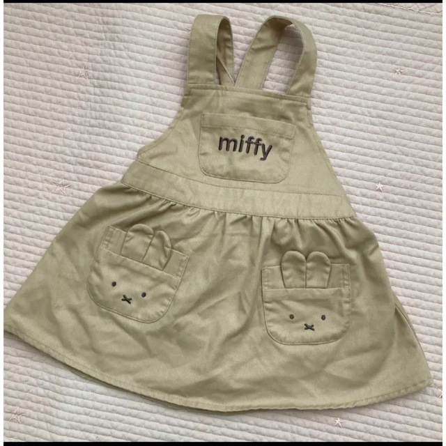miffy(ミッフィー)のミッフィー  スカート　90 ベージュ キッズ/ベビー/マタニティのキッズ服女の子用(90cm~)(スカート)の商品写真