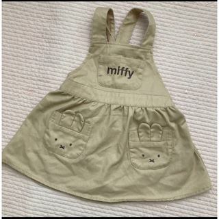 ミッフィー(miffy)のミッフィー  スカート　90 ベージュ(スカート)