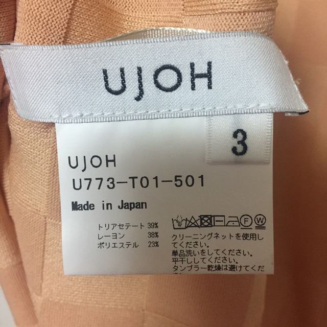 UJOH(ウジョー)の☆最終お値下げ☆ ujoh ウジョー  ブロックチェックカットソー レディースのトップス(カットソー(長袖/七分))の商品写真