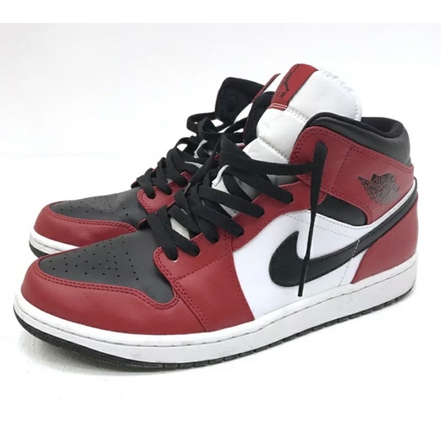 JORDAN 1 RETRO MID CHICAGO BLACKTOW 30cm靴/シューズ