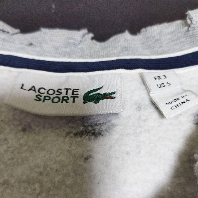 LACOSTE - ボロスウェットダメージグランジ常田大希BoroSweatワニロゴ ...