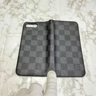 ルイヴィトン(LOUIS VUITTON)の綺麗 正規品 ルイヴィトンダミエiPhoneカバー、即日発送(iPhoneケース)