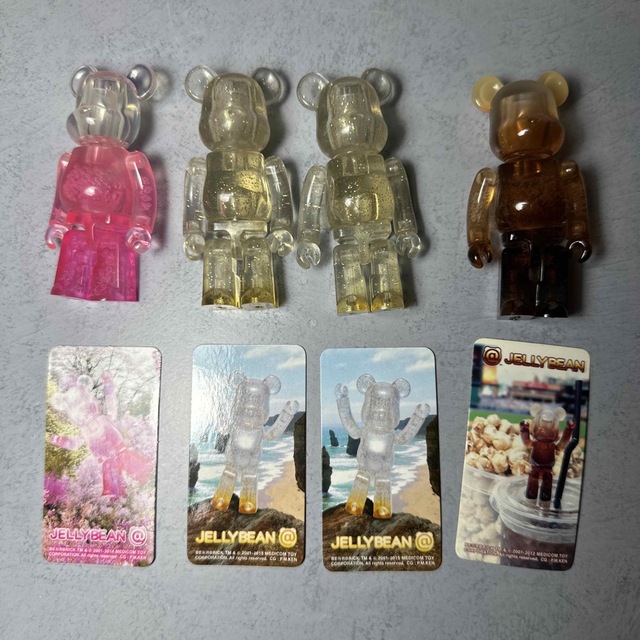 ベアブリック　be@rbrick ジェリービーン