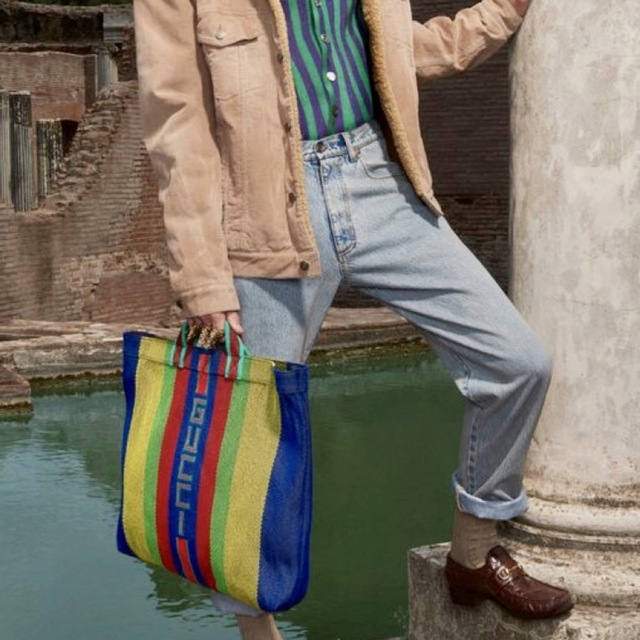 GUCCIミラノコレクションライン、GUCCI SEGAメッシュバッグ | フリマアプリ ラクマ