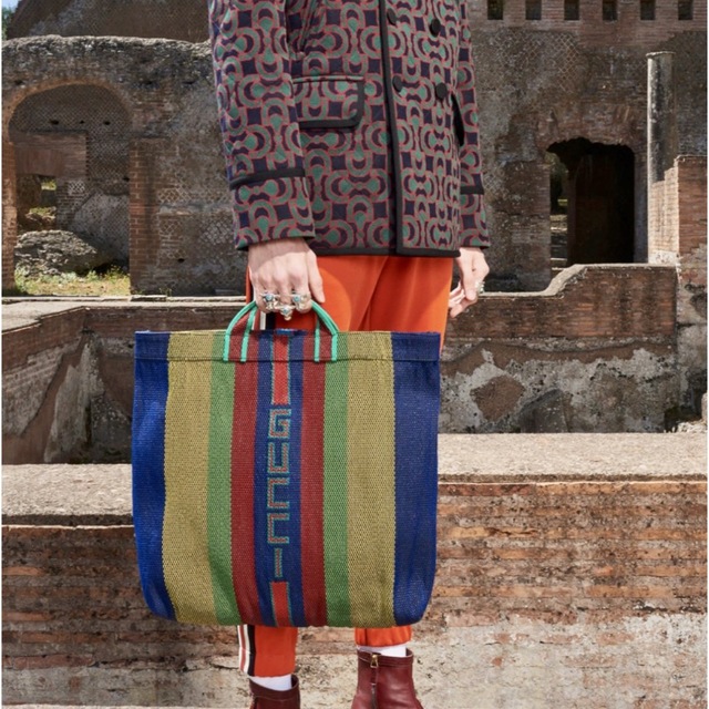 GUCCIミラノコレクションライン、GUCCI SEGAメッシュバッグ