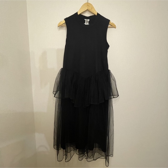 noir kei ninomiya - noir kei ninomiya チュール ワンピース XS noir kei ninomiya - noir kei ninomiya チュール ワンピース XS