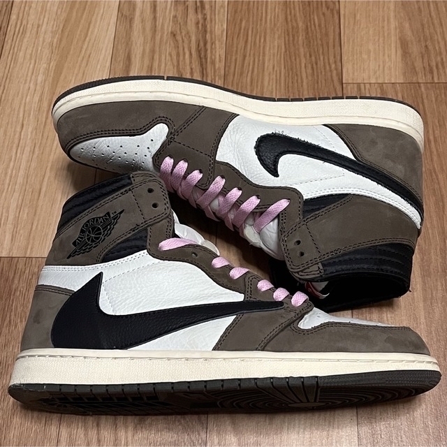 Travis Scott Nike Air Jordan 1 28.5靴/シューズ