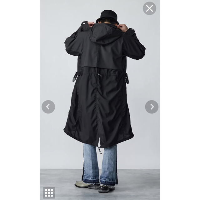 TOGA VIRILIS 23ss TAFFETA BONDING COAT | www.innoveering.net