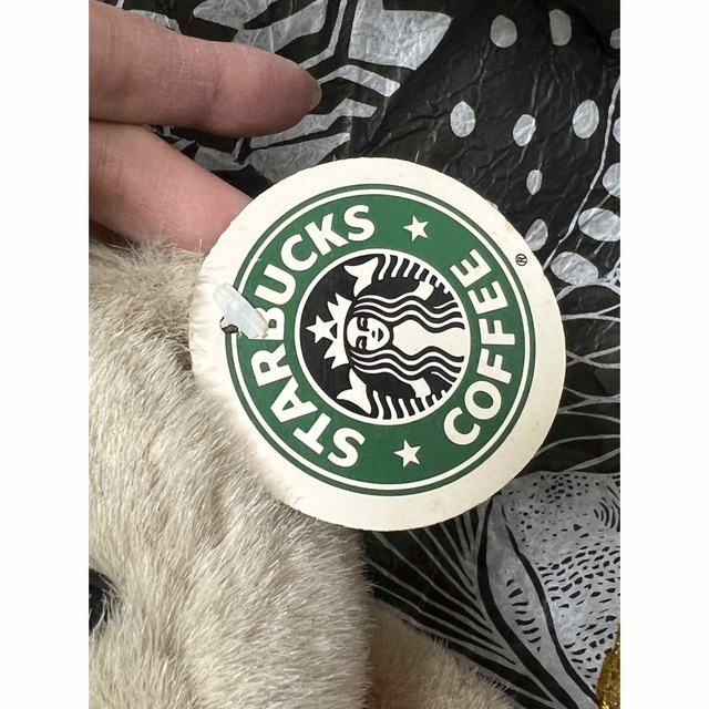 Starbucks Coffee(スターバックスコーヒー)のスターバックス　ベアリスタ　旧ロゴ　2001 エンタメ/ホビーのおもちゃ/ぬいぐるみ(ぬいぐるみ)の商品写真
