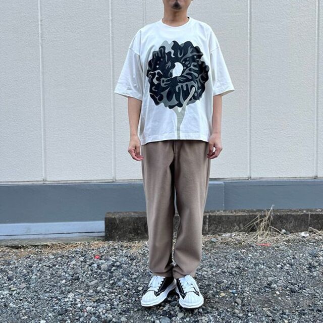 【新品】ISSEY MIYAKE x　田中一光　Tシャツ　白黒　2