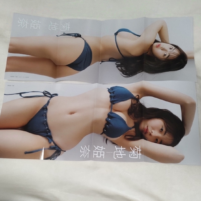 週刊現代　菊地姫奈　ロングポスター エンタメ/ホビーのタレントグッズ(アイドルグッズ)の商品写真