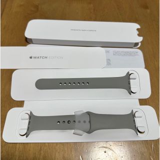 アップルウォッチ(Apple Watch)のApple Watch シリーズ7 チタニウムモデル スポーツバンド 45mm(腕時計(デジタル))