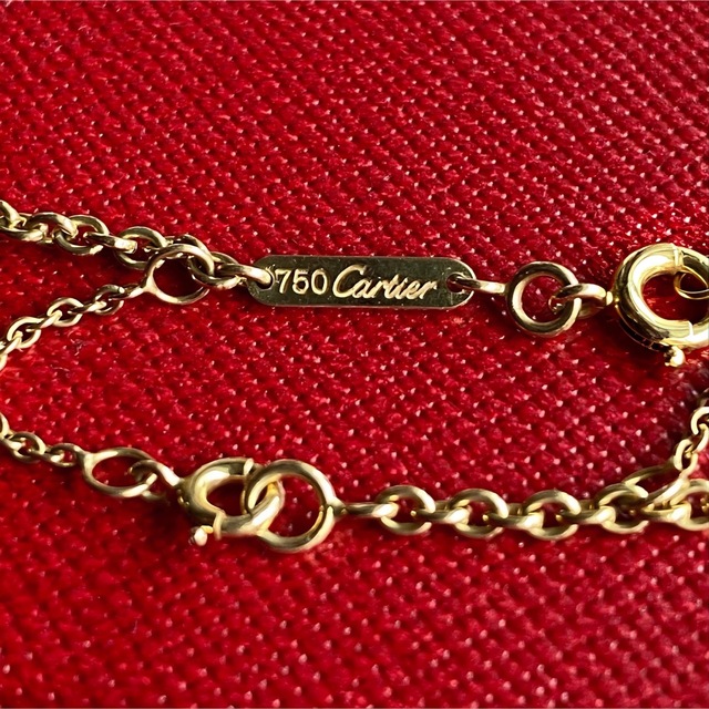 カルティエ Cartier トリニティ ネックレス K18 フォルサチェーン