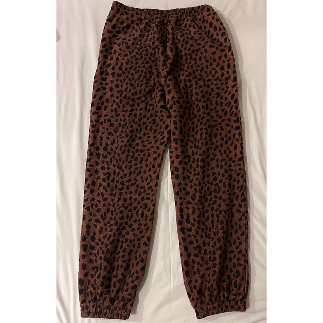 新品　完売品　ワコマリア　LEOPARD FLEECE SWEAT PANTS