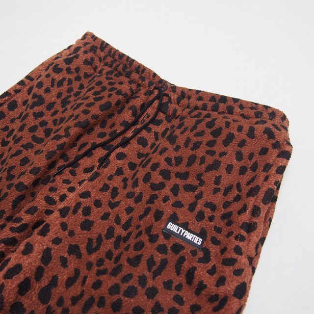 新品　完売品　ワコマリア　LEOPARD FLEECE SWEAT PANTS