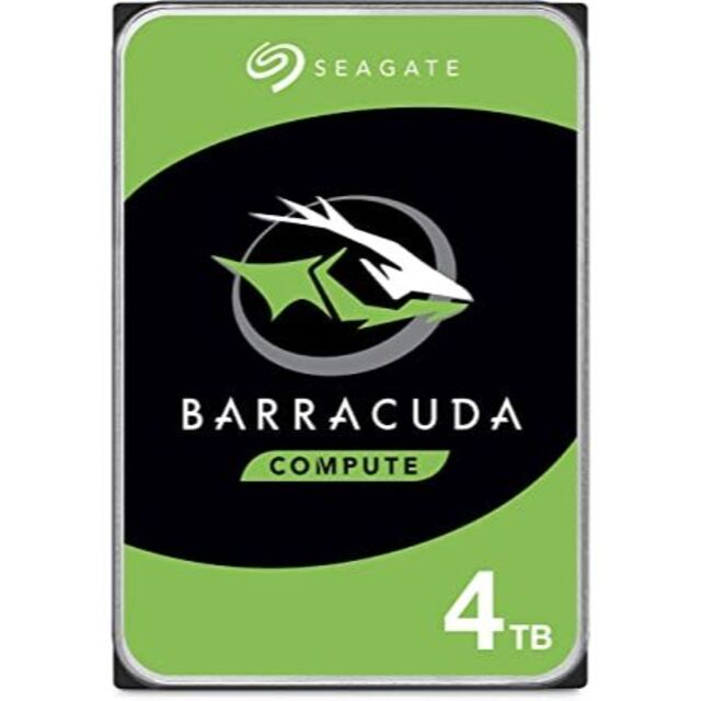 Seagate BarraCuda 3.5" 4TB 内蔵ハードディスク HDD 2