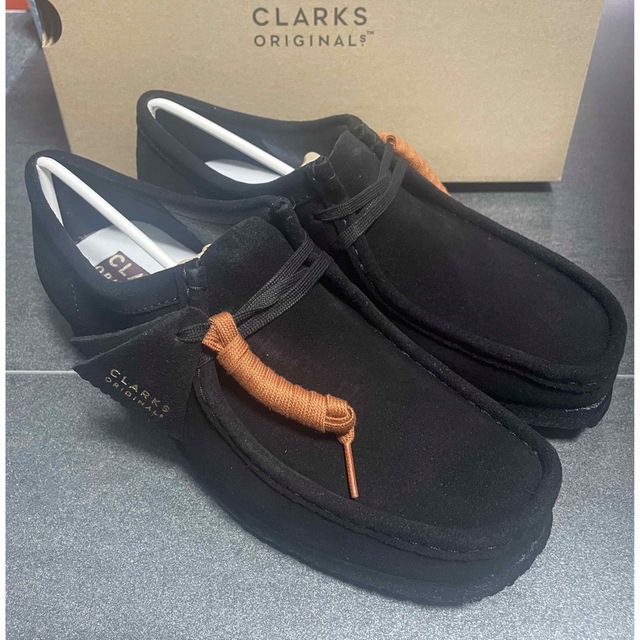 Clarks(クラークス)のClarks Originals Wallabee black 26.5cm メンズの靴/シューズ(ブーツ)の商品写真