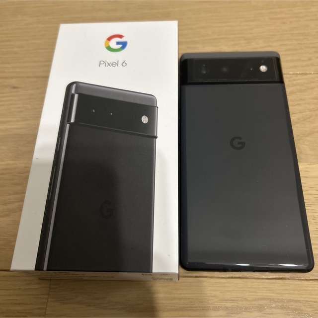 Google Pixel - Google Pixel 6 Stormy Black 128 GBの通販 by まー's