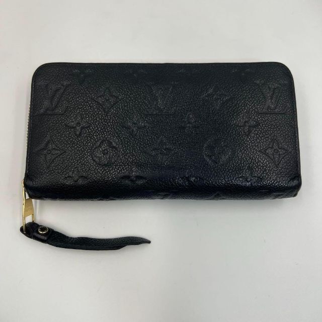 LOUIS VUITTON(ルイヴィトン)の【極美品】ルイヴィトン ジッピーウォレット アンプラント ノワール 長財布 レディースのファッション小物(財布)の商品写真