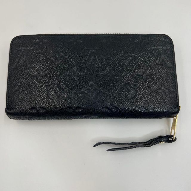 LOUIS VUITTON(ルイヴィトン)の【極美品】ルイヴィトン ジッピーウォレット アンプラント ノワール 長財布 レディースのファッション小物(財布)の商品写真