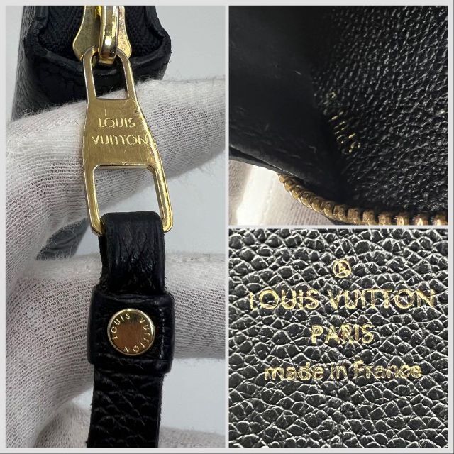 LOUIS VUITTON(ルイヴィトン)の【極美品】ルイヴィトン ジッピーウォレット アンプラント ノワール 長財布 レディースのファッション小物(財布)の商品写真