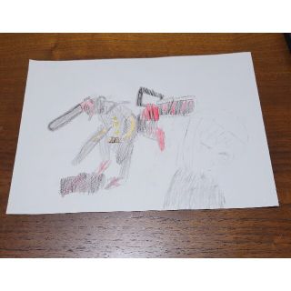 子供絵 アート 小学生男の子の絵(アート/写真)