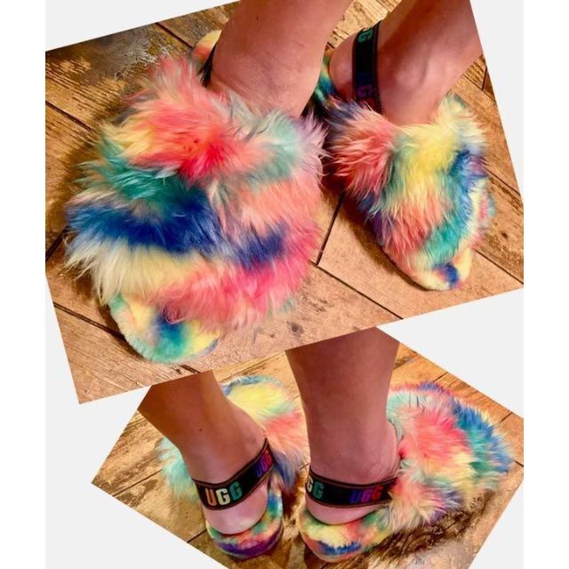 UGG - 激レア・入手困難✨28⇒27cm相当✨UGG✨FLUFF YEAH PRIDE✨の