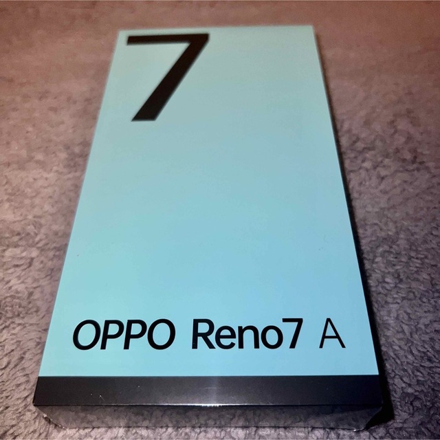 新品未開封 OPPO Reno7 A スターリーブラック SIMフリー 版