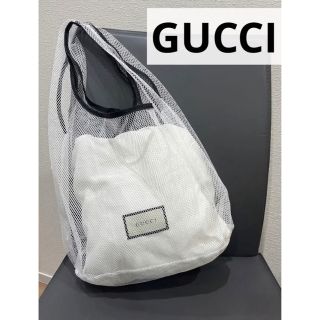 グッチ(Gucci)のGUCCI グッチ メッシュバッグ ショッパー(ショップ袋)