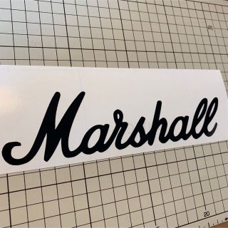 ■ マーシャル (Marshall)  カッティングステッカー(ギターアンプ)