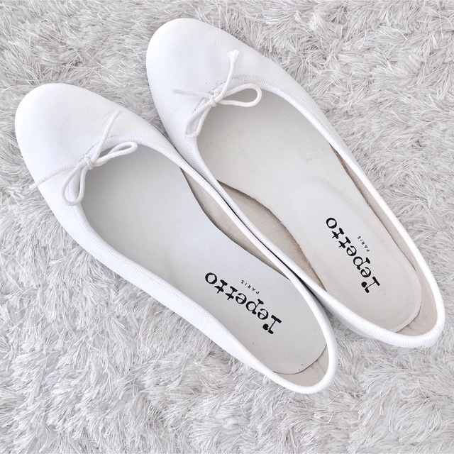 レペット Repetto バレエシューズ パンプス ミュール リボン 靴 美品 ...