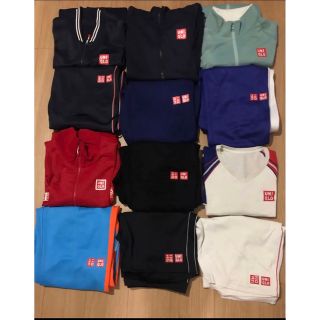 ユニクロ(UNIQLO)のユニクロ 錦織 フェデラー  ジョコビッチ シャツ まとめ売り XL 12枚(ウェア)