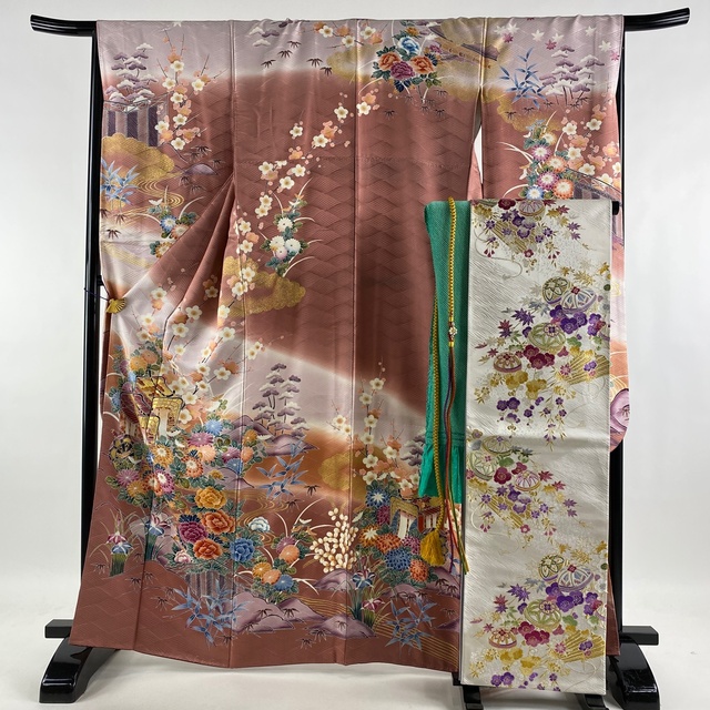 振袖 身丈165cm 裄丈66cm 正絹 美品 秀品