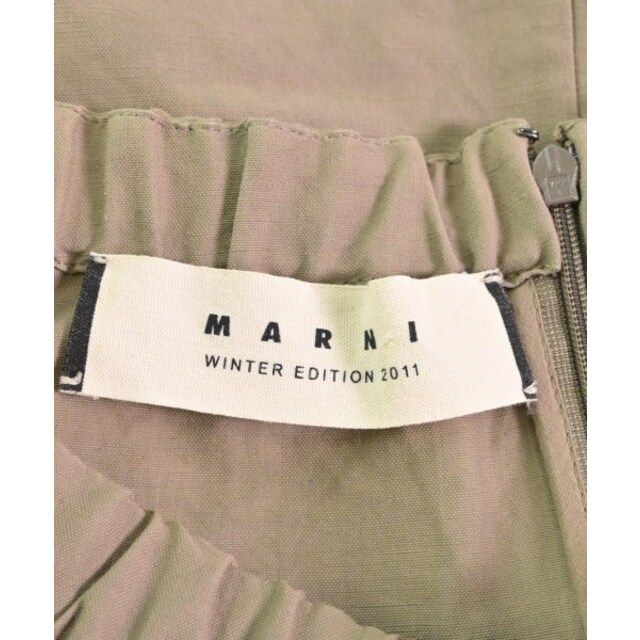 MARNI マルニ ひざ丈スカート 42(M位) ベージュ | armarioagustina.cl