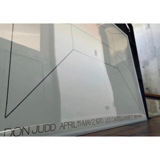 Donald Judd ポスター ドナルド ジャッジ アクタス コンランショップ