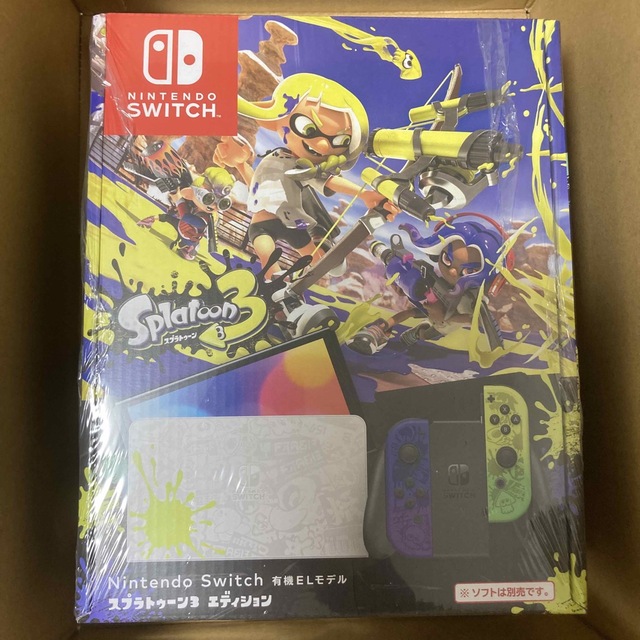 有機ELモデルNintendo Switch　有機ELモデル　スプラトゥーン3エディション