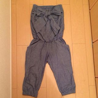 スナイデル(SNIDEL)のsnidelデニムオールインワン(オールインワン)