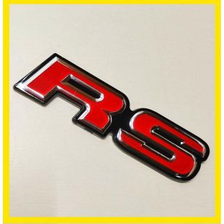 ホンダ(ホンダ)の★普通郵便★RS エンブレム★2.7×10.7cm★ホンダ★新品★両面テープ付き(車外アクセサリ)