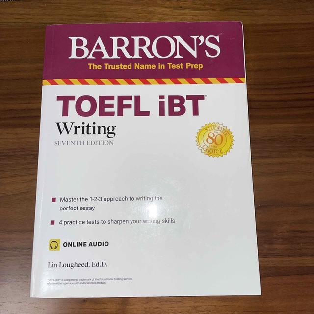 Barron’s TOEFL writing  エンタメ/ホビーの本(語学/参考書)の商品写真
