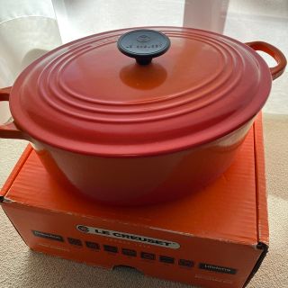 ルクルーゼ(LE CREUSET)のル・クルーゼ　ココット　オーバル　27センチ(調理道具/製菓道具)