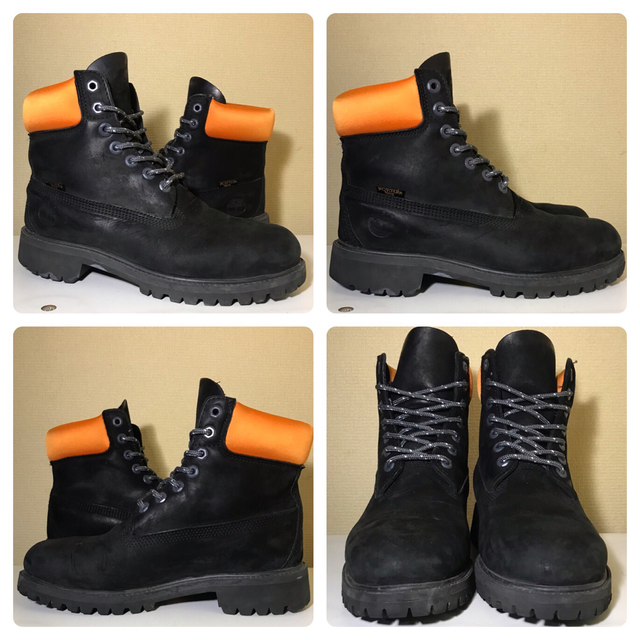 Timberland】25.5cm ティンバーランド×PORTER オレンジ 最新発見 7260