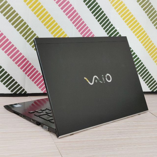 【美品特価】VAIO薄型軽量ノートパソコン❗第7世代ｉ５✨8G✨SSD✨設定済