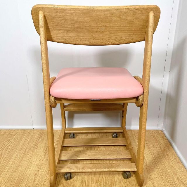 0424【人気/良品】カリモク家具◆学習椅子◆XT1811シリーズ◆木製チェア 3