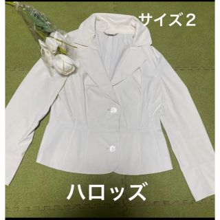 ハロッズ(Harrods)の３０日限定価格！春夏に！ハロッズ！素敵なジャケット(テーラードジャケット)